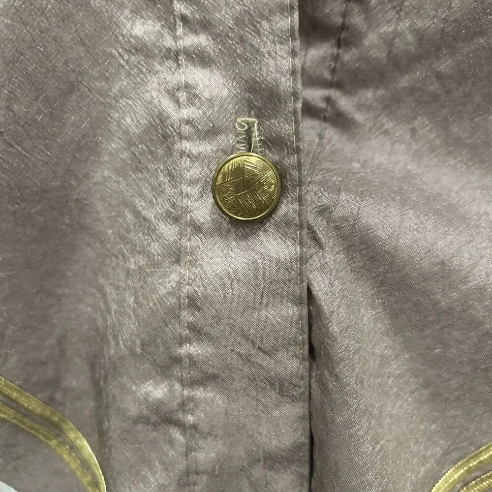 VTG Park Place Embellished Windbreaker Suit Track Jacket With Pants Size XL - Picture 5 of 7